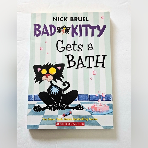 Bad Kitty Paperback Book Bundle Lot Of 4 Children's Chapter Books by Nick Bruel - Picture 8 of 11